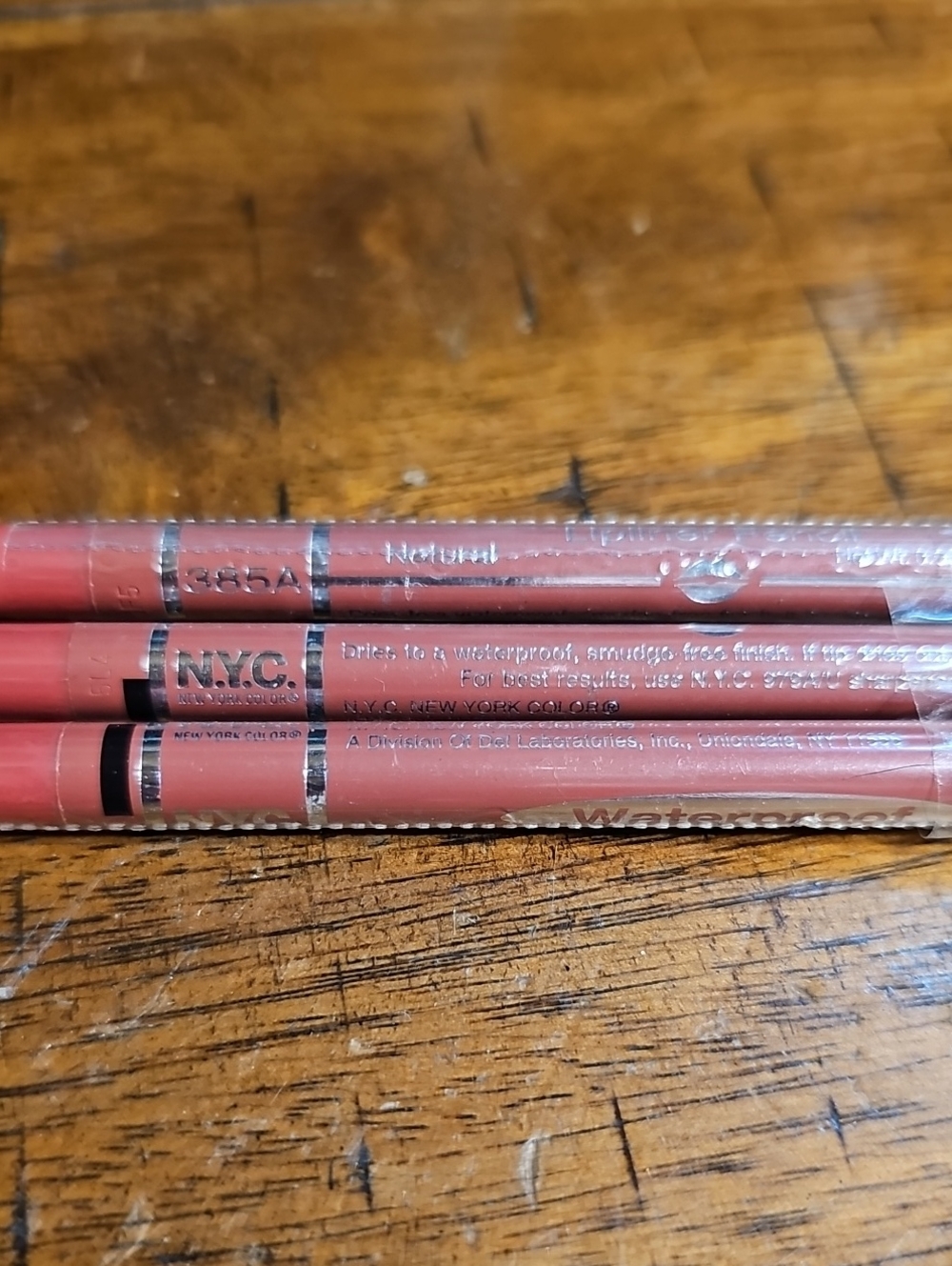 NYC Lip Liners in Rose/Pink Tones